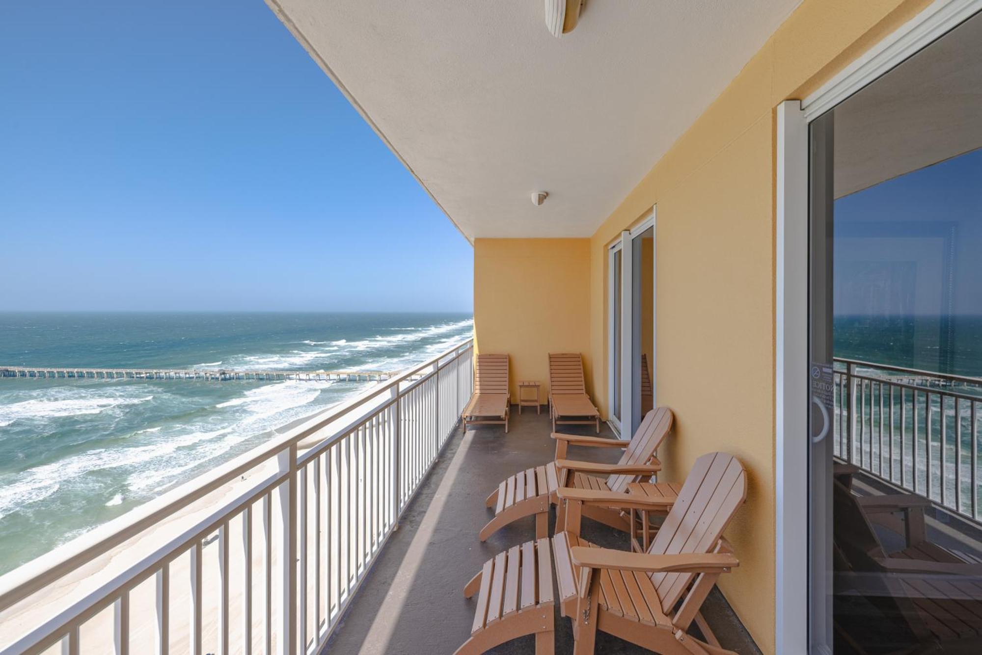 Beachfront Stunning View 100 Ft Long Swimming Pool Panama City Beach Exterior foto